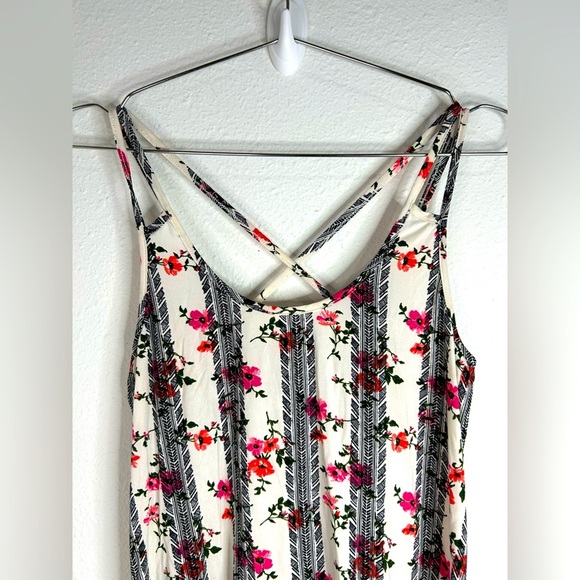 Tart Intimates Floral Striped Mini Dress – Size Small - Picture 4 of 8